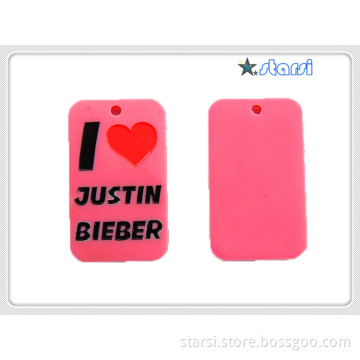 Custom Silicone Dog Tag Necklace (XJGP)